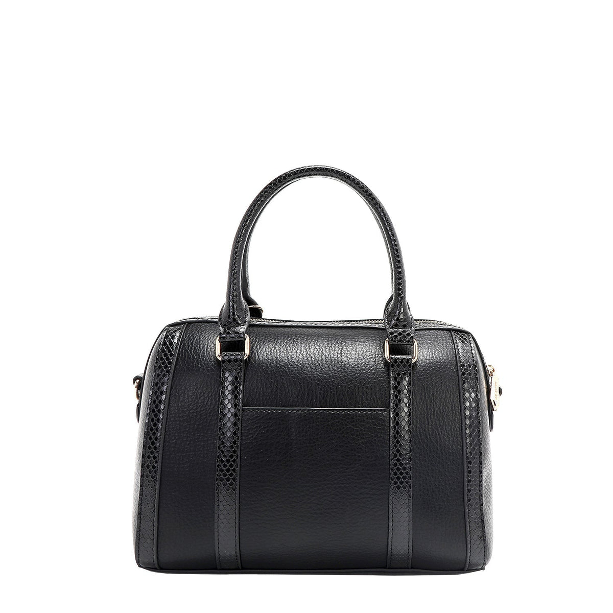 BOLSO BOSTON CON ENCAJE (NEGRO)-3