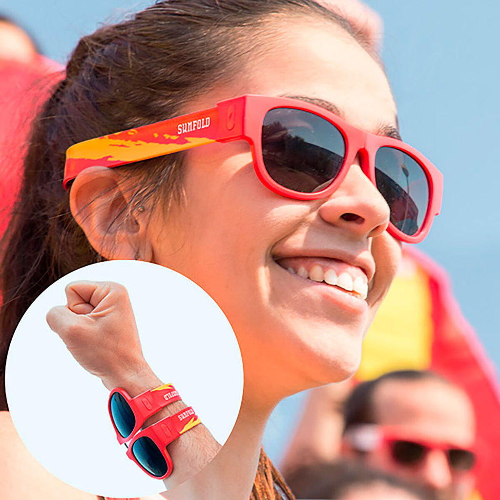 Roll-up sunglasses Sunfold Spain Red-0
