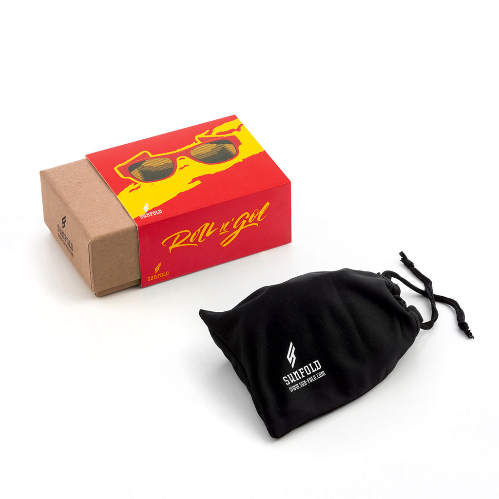 Roll-up sunglasses Sunfold Spain Red-2
