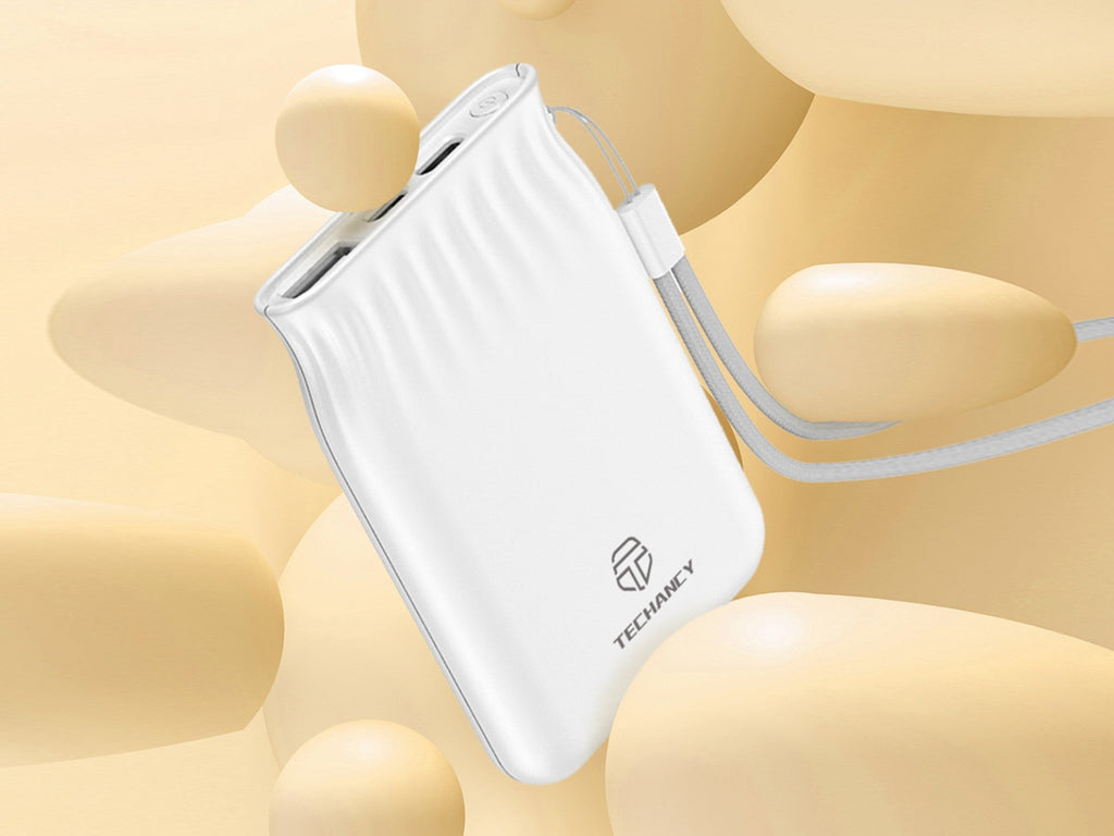 Techancy 6500mah Power Bank Branco TF2772